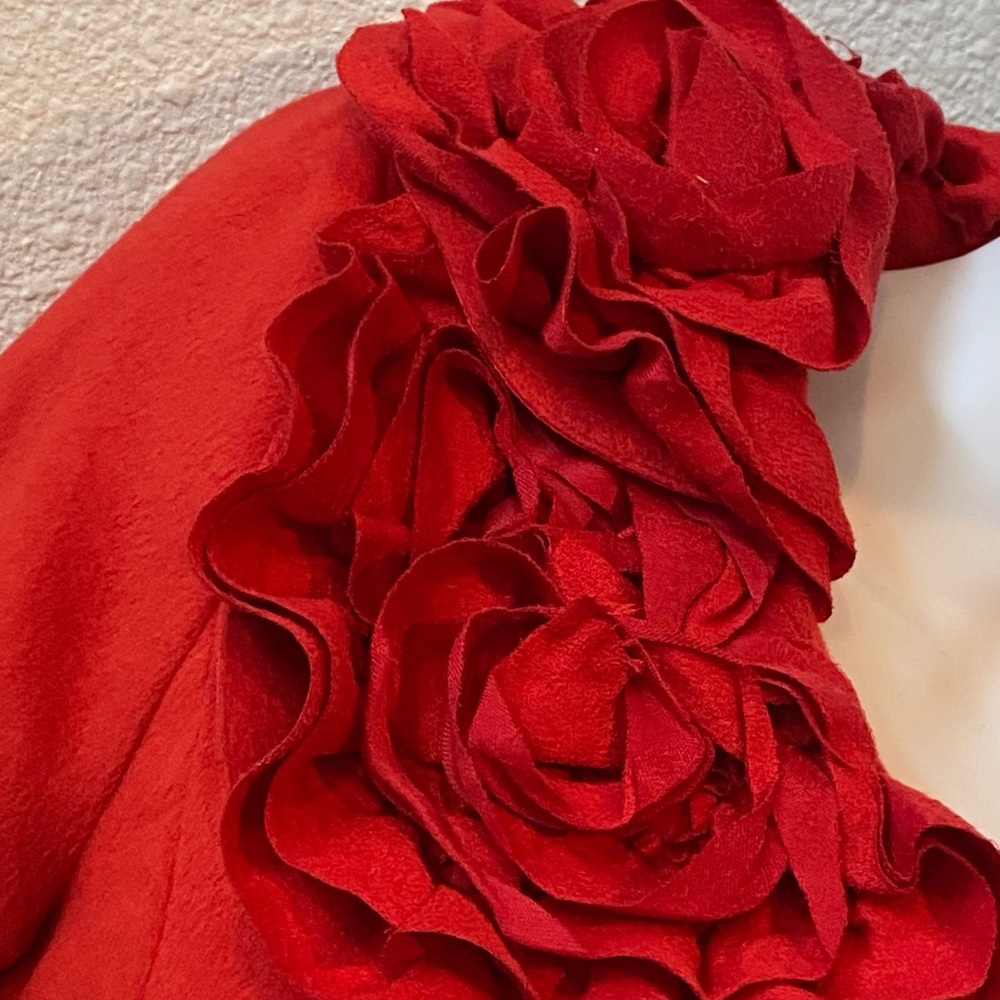 Engine Red Winter Coat - Picture 8 of 12